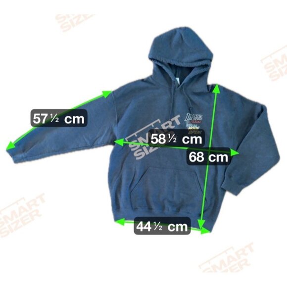 NASCAR Talladega Alabama 2016 Hoodie Heavy LG Gray Fast Cars & Whiskey Glass - Picture 7 of 7